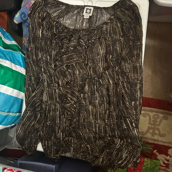 Anne Klein shear top - Picture 1 of 2